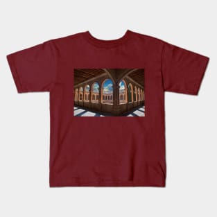 Spain. Salamanca. San Esteban Church. Cloisters. Kids T-Shirt